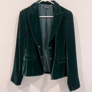 Tahari velvety blazer